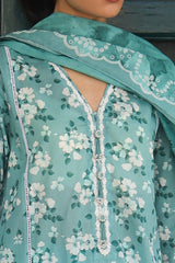Cross Stitch | Printed Lawn | BLUE CHARM