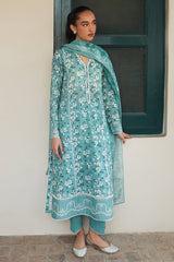 Cross Stitch | Printed Lawn | BLUE CHARM