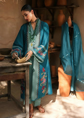 Crimson | MITTI WINTER PRET 25 | Rani Vogue(Turquoise) | Zayan Clothing UK
