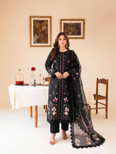 Faiza Faisal | FNF Printed Lawn | FLORAL NOIR