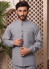 (3 PIECE) Powder Blue Suit with Matching Waistcoat