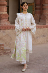 Cross Stitch | Eid Lawn Edit 25 | FLORAL GARLAND