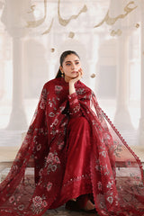 Cross Stitch | Eid Lawn 26 | ROUGE FLARE