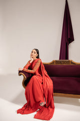 Maria Osama Khan | Tiffany Formals | Carnelian