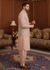 (3 Piece) - Pastel Green Suit with Matching Waistcoat