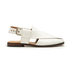 SLO Shoes Grain White Shoes for Men