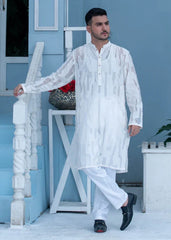 Taupash kurta white