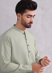 (3 Piece) - Green Festive wear Suit with Matching Waistcoat