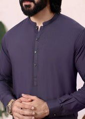 (3 Piece) - Shadow Crest Grey Suit with Matching Waistcoat