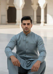 (3 Piece) - Pastel Green Suit with Matching Waistcoat