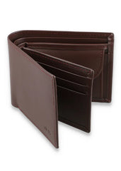 Premium Leather Maroon Refined Luxury Wallet For Men (MW0135-025)