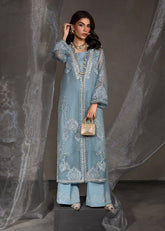 Saira Shakira | Zarae Luxury Pret | Cyan