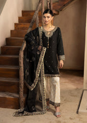 Diara Couture | Rangrez Luxe Pret | DF-46 - BLACK