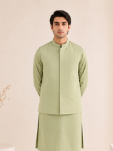 Mint Blended Waistcoat - Straigth Cut - Men