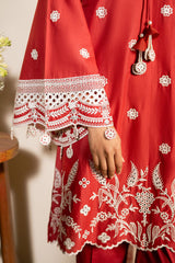 Cross Stitch | Mahiri Lawn 25 | SCARLET GARDEN