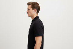 Zayan Men’s Premium Black Polo Shirt – Slim Fit Export Quality Cotton
