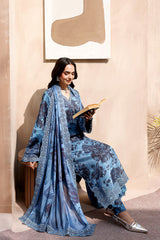 Ramsha | Naqsh Embroidered Rawsilk | RS-05