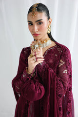 Qalamkar | Chiffon 26 | QCC-03 WAFA