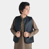 Boys Poly Viscose Waist Coat - Black | Zayan Clothing UK