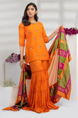 Fatima Khan | Luxury Pret 24 | SAFFRON GOLD