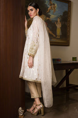 Deepak Perwani | Nazia Eid Edit 26 | Regal white (KTD3154)