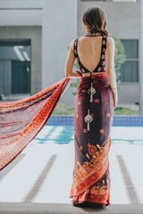Ansab Jahangir | Luxury Silk Pret | VINTAGE VOILET