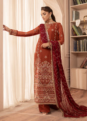 Sahane | Elyssa Festive Chiffon | CT-19007 Dune - ELYSSA