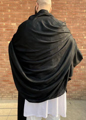 Luxurious Light Weight Kashmiri Shawl Black - Kashmir Krafts