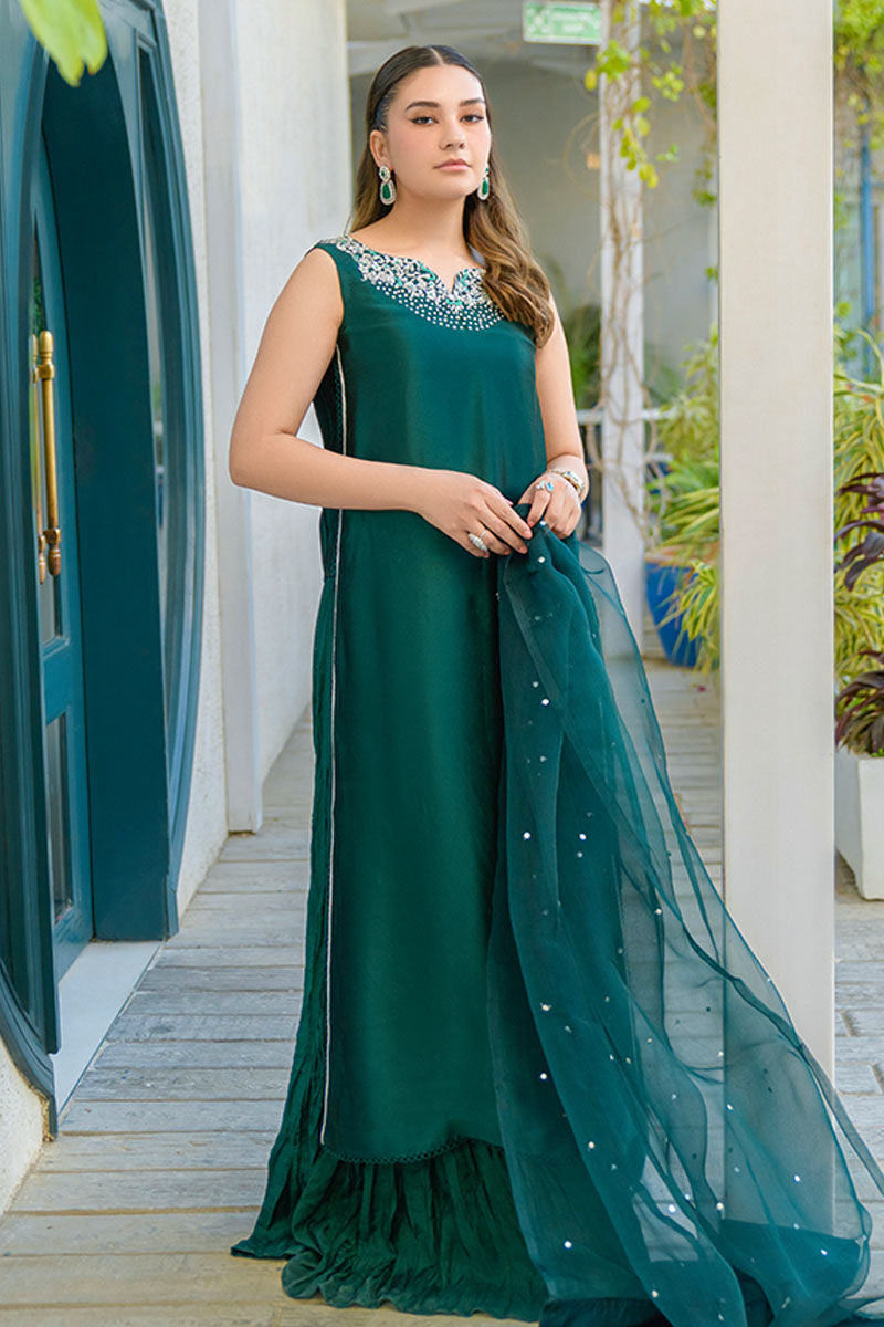 Fatima Khan | La Fleur Eid Edit | Viridity