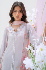 Fatima Khan | Eid Digital Silk Prints | Oriental Haze