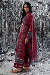 Fatima Khan | Disco Revival Festive Silk | Mystic Magneta
