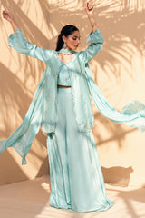Fatima Khan | Flore Eid Luxe 26 | Aqua Fern