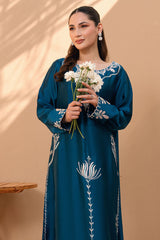 Fatima Khan | Flore Eid Luxe 26 | Deep Teal Bloom