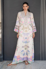 Fatima Khan | Layan Printed Eid Edit | Dove Dew