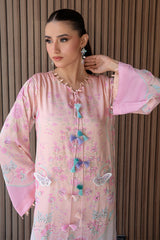 Fatima Khan | Layan Printed Eid Edit | Petal Blush Luxe
