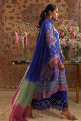 Annus Abrar | Lime Luxe Silk |  Natalya