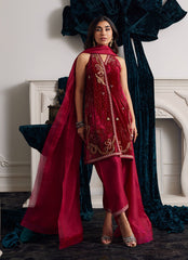 Farah Talib Aziz | Velvets The After Party | ISMAYA SHIRT AND DUPATTA