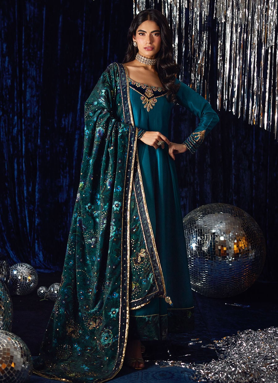 Farah Talib Aziz | Velvet Fete 4 | Amura Teal Kalidaar
