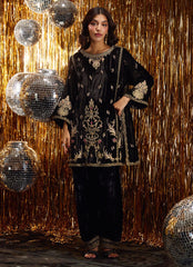 Farah Talib Aziz | Velvet Fete 4 | Liana Onyx Shirt