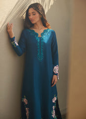 Farah Talib Aziz | Laani The Kaftan Edit | Terra Teal