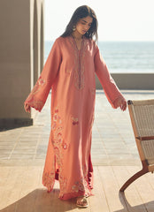 Farah Talib Aziz | Laani The Kaftan Edit | Nami Coral Silk