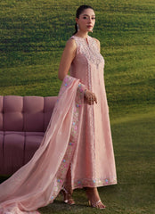 Farah Talib Aziz | Luna Eid 26 | Rosé Reverie Shirt And Dupatta