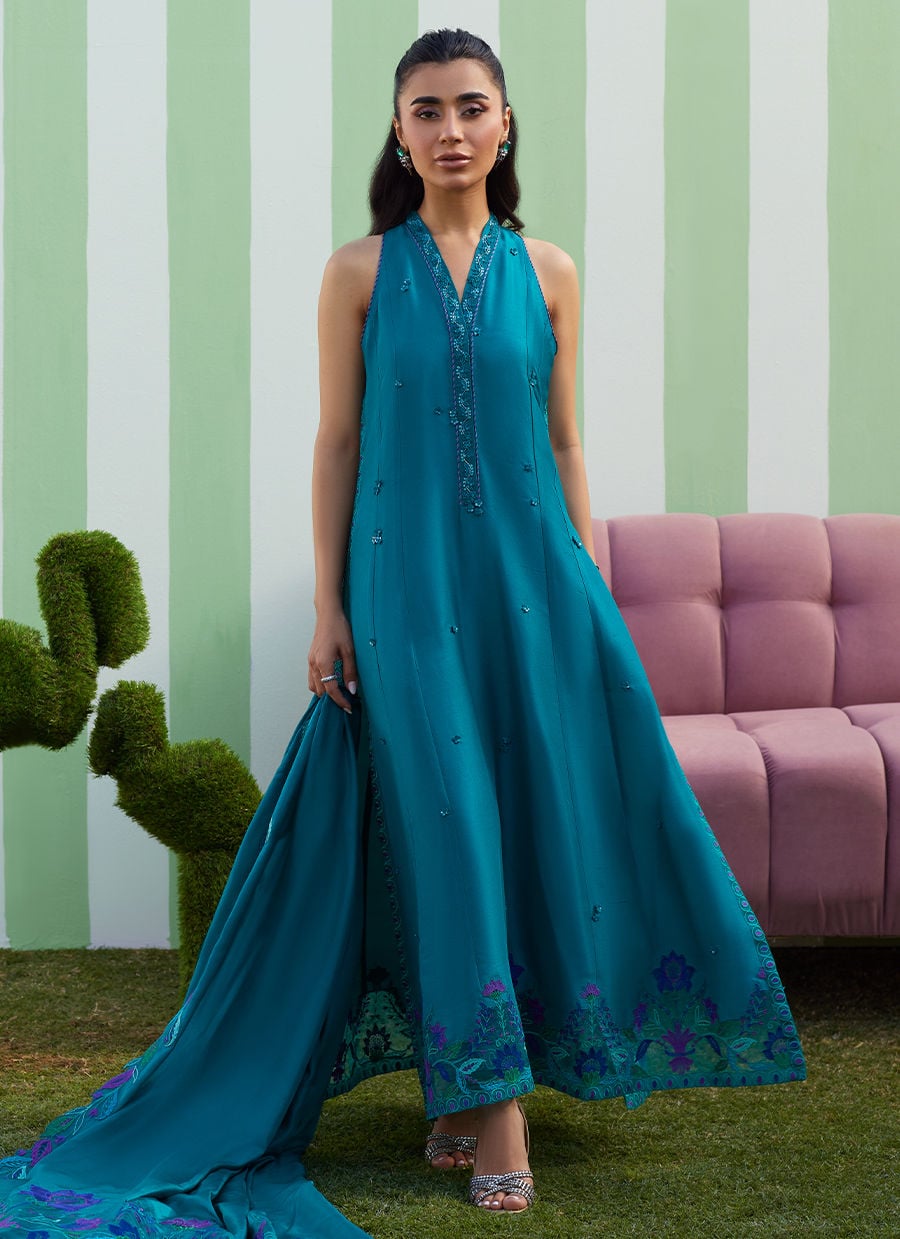 Farah Talib Aziz | Luna Eid 26 | Slona Shirt And Dupatta