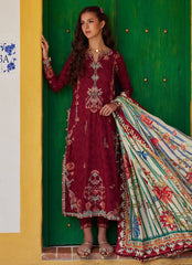 Farah Talib Aziz | Luxury Lawn 26 | Sofia Scarlet
