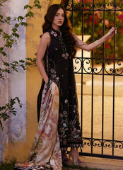 Farah Talib Aziz | Luxury Lawn 26 | Blanca Black