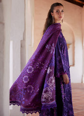 Farah Talib Aziz | Luxury Lawn 26 | Vicenta Violet