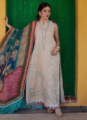 Farah Talib Aziz | Luxury Lawn 26 | Isabella Sand