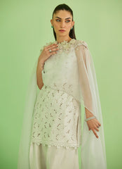 Farah Talib Aziz | Veya A Draped Capsule | Laine Shirt And Drape Dupatta