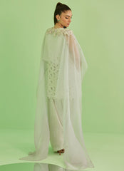 Farah Talib Aziz | Veya A Draped Capsule | Laine Shirt And Drape Dupatta