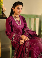 Sahane | In Laws in Lawn Eid Edit |   CT-21002 Berry